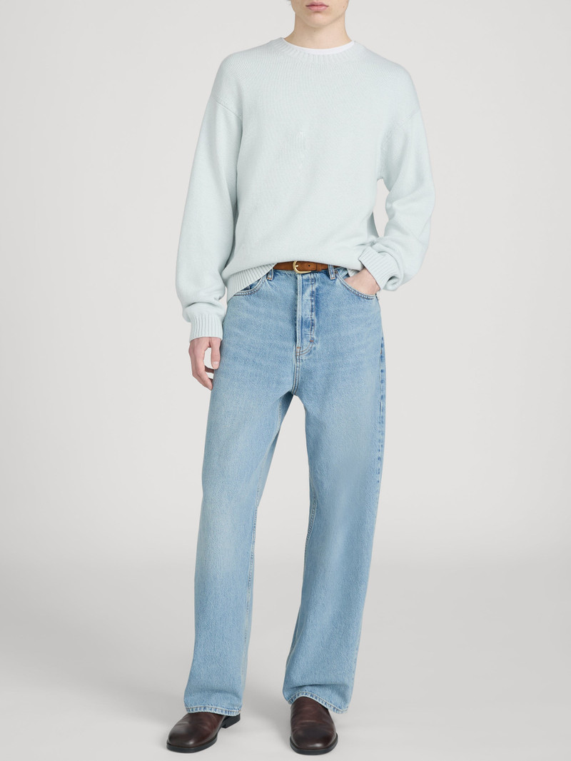 FRAME Cotton Silk Crewneck Sweater outlook