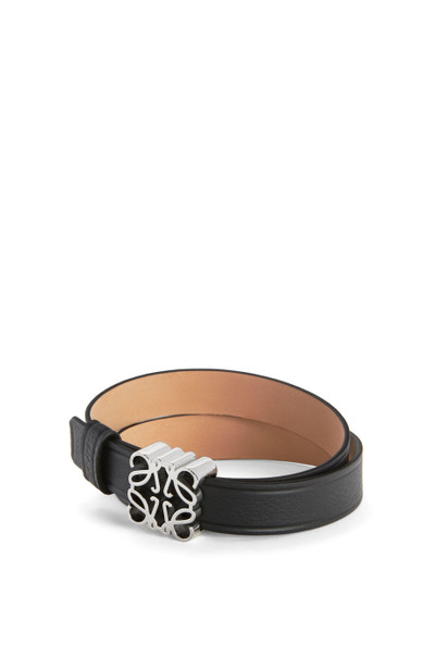 Loewe Anagram bracelet in calfskin outlook