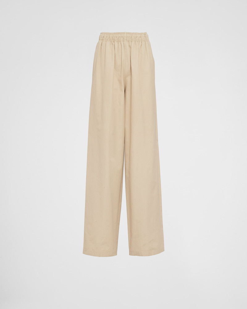 Poplin pants 1