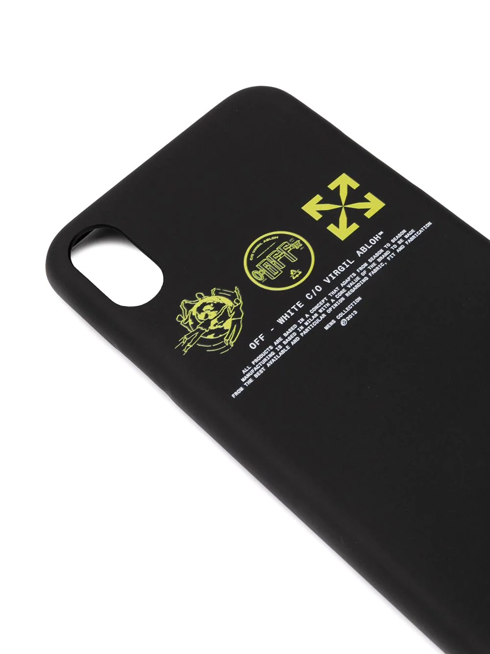 logo-print iPhone XS Max case - 3