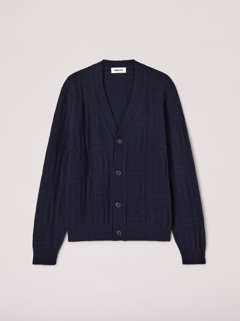 Monogram Knit Cardigan - 1