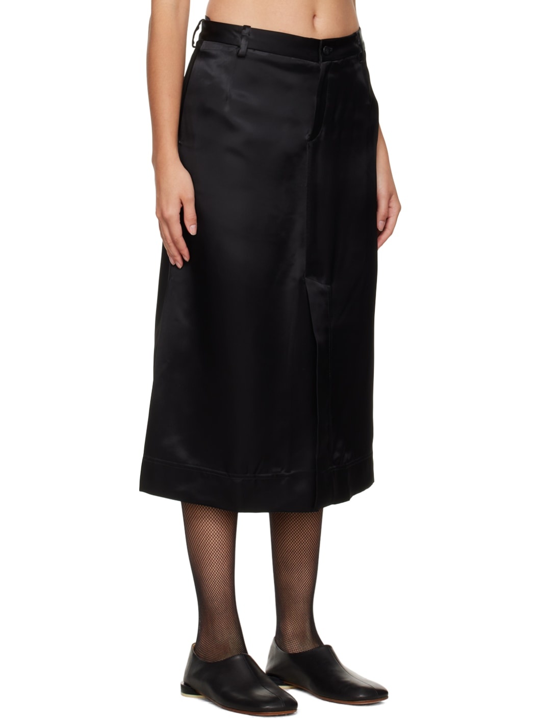 Black Matita Midi Skirt - 2