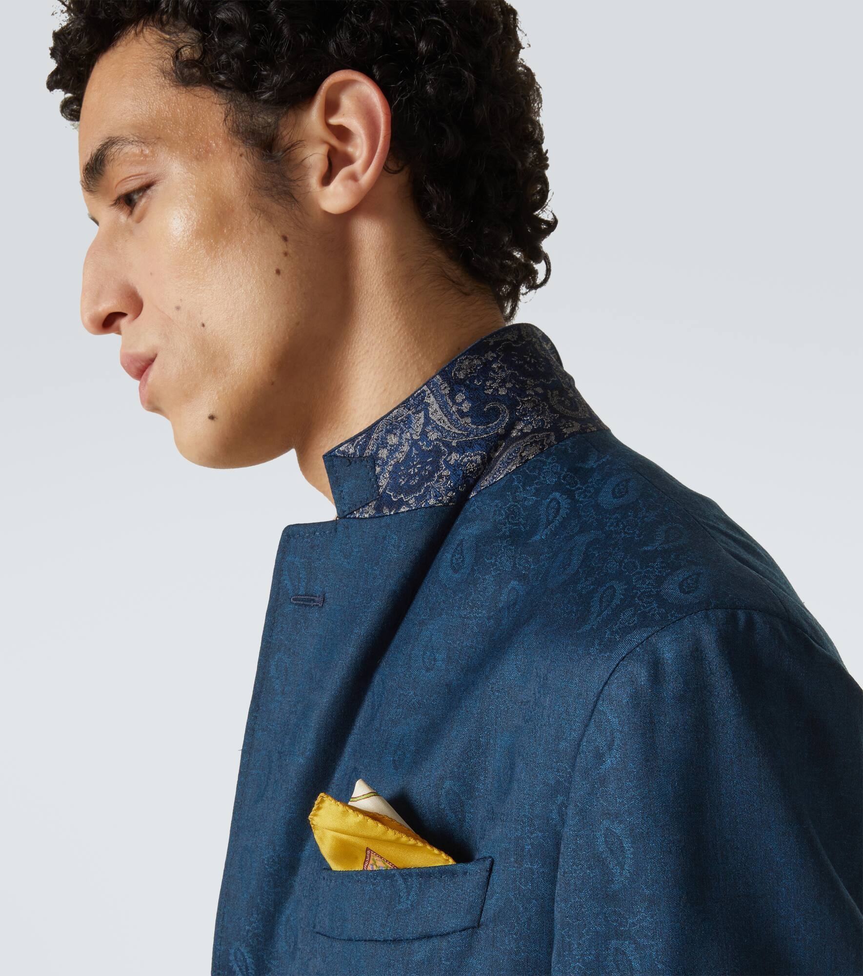 Printed silk pocket square - 2