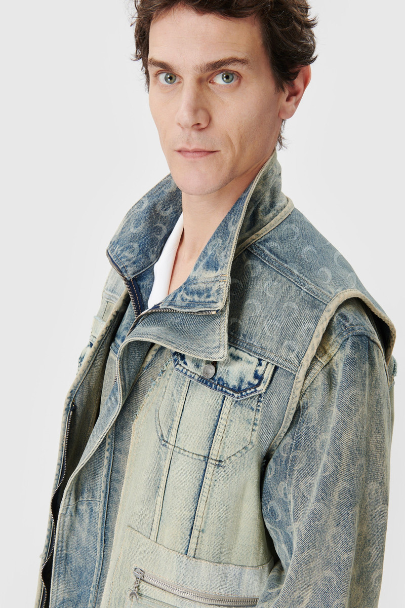 Regenerated Denim Vest 4