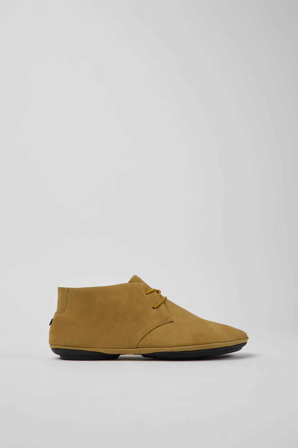 Right Brown nubuck desert boots for women - 1