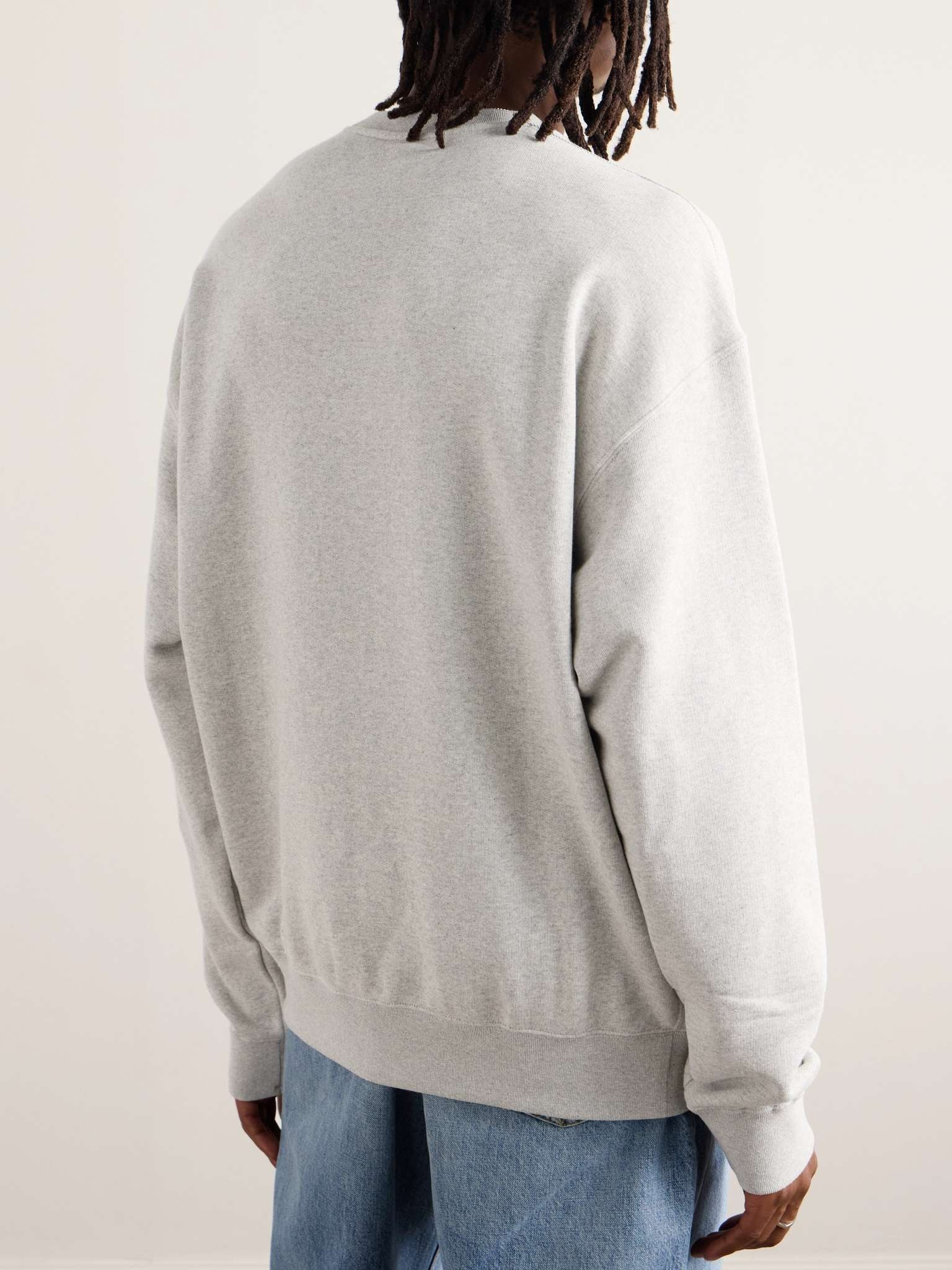 Logo-Print Cotton-Jersey Sweatshirt - 3