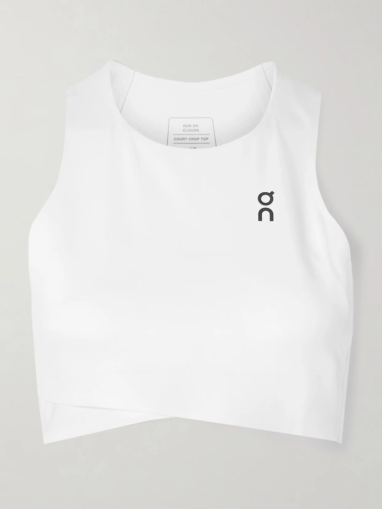 Court Cropped Stretch Recycled-jersey Tank - 1