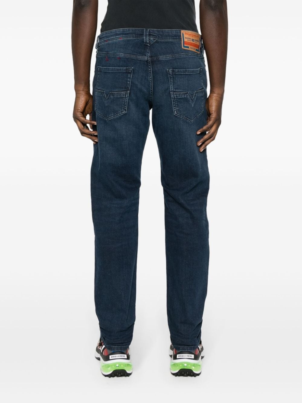 1986 Larkee-Beex mid-rise tapered jeans - 4