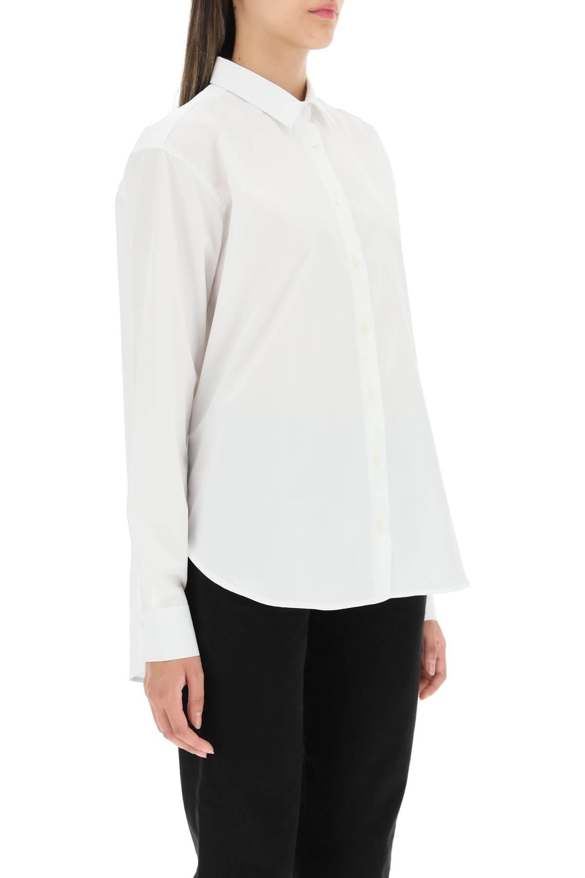 OVERSIZED ORGANIC POPLIN SHIRT - 3