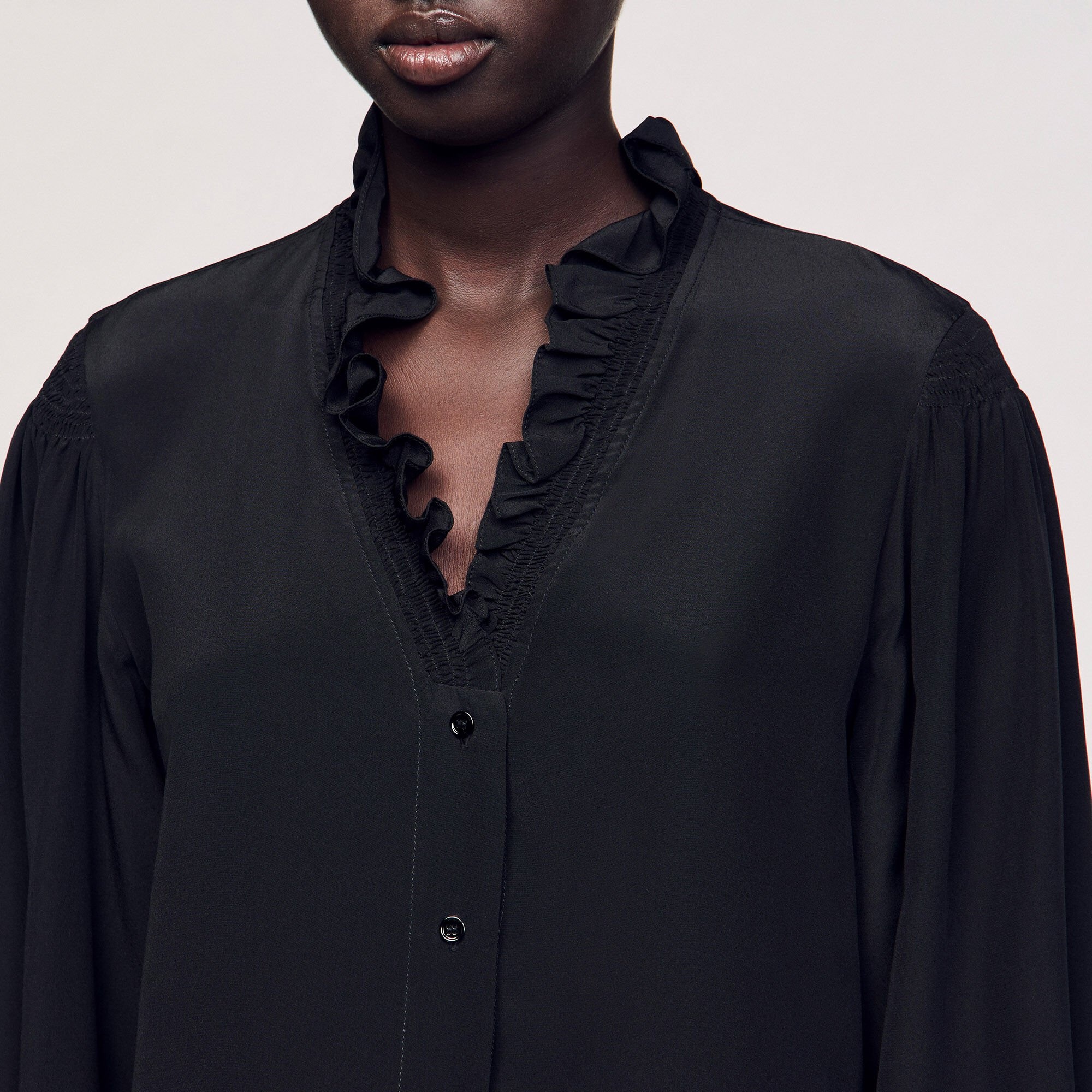 FLOATY SILK SHIRT - 3