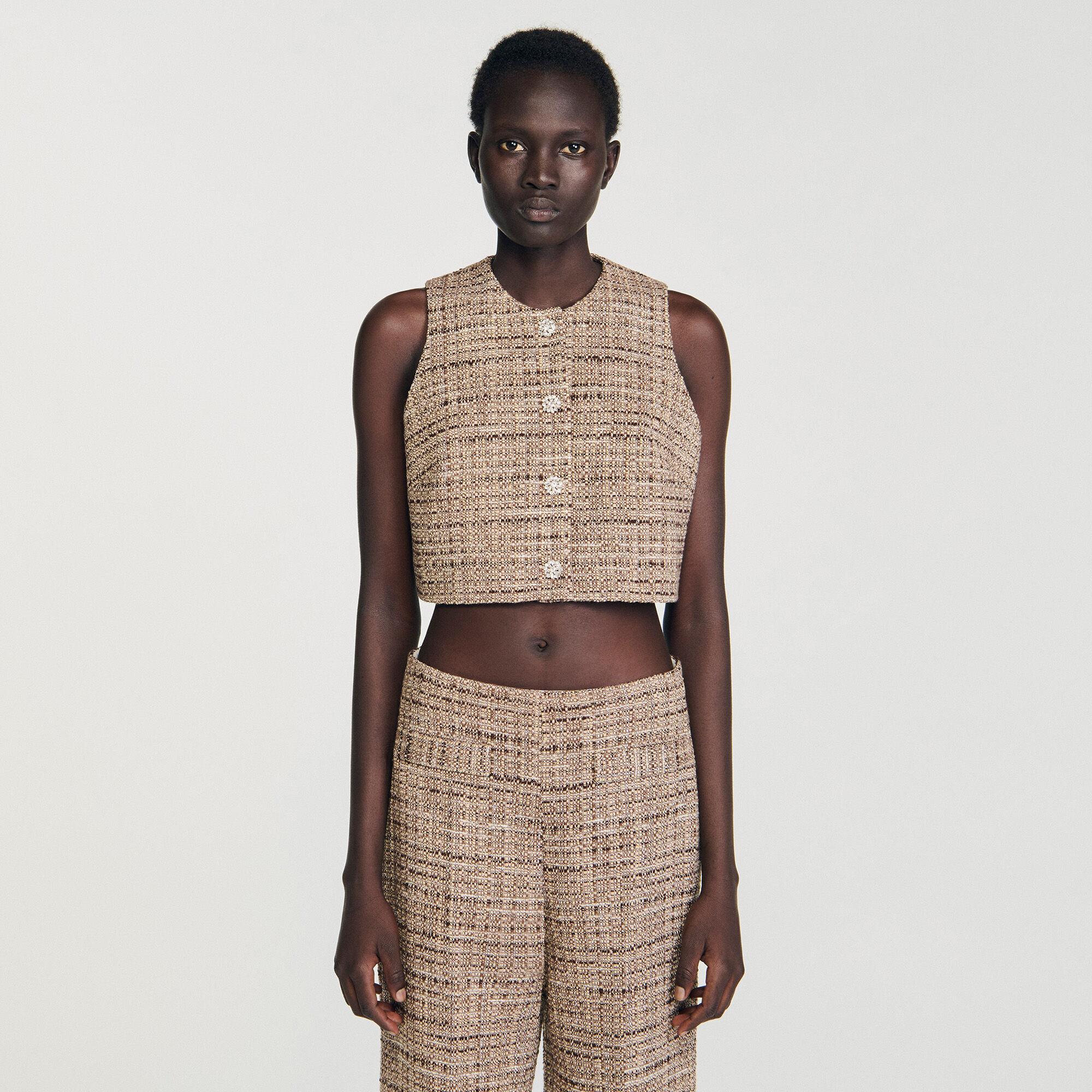 TWEED VEST - 4