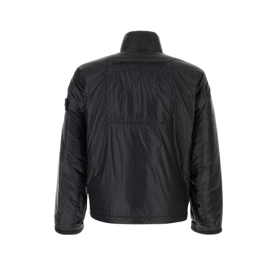 Stone Island Men's Black Light Packable Blouson With Hood - 6