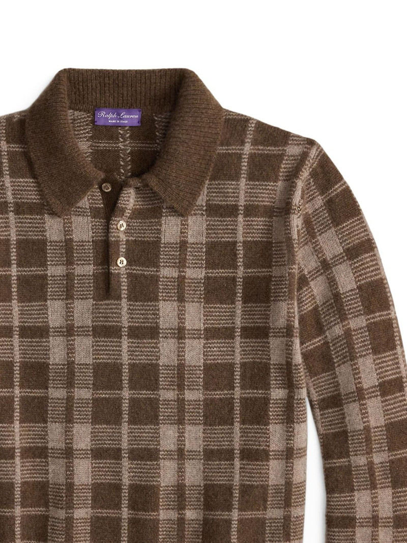 Ralph Lauren plaid sweater outlook