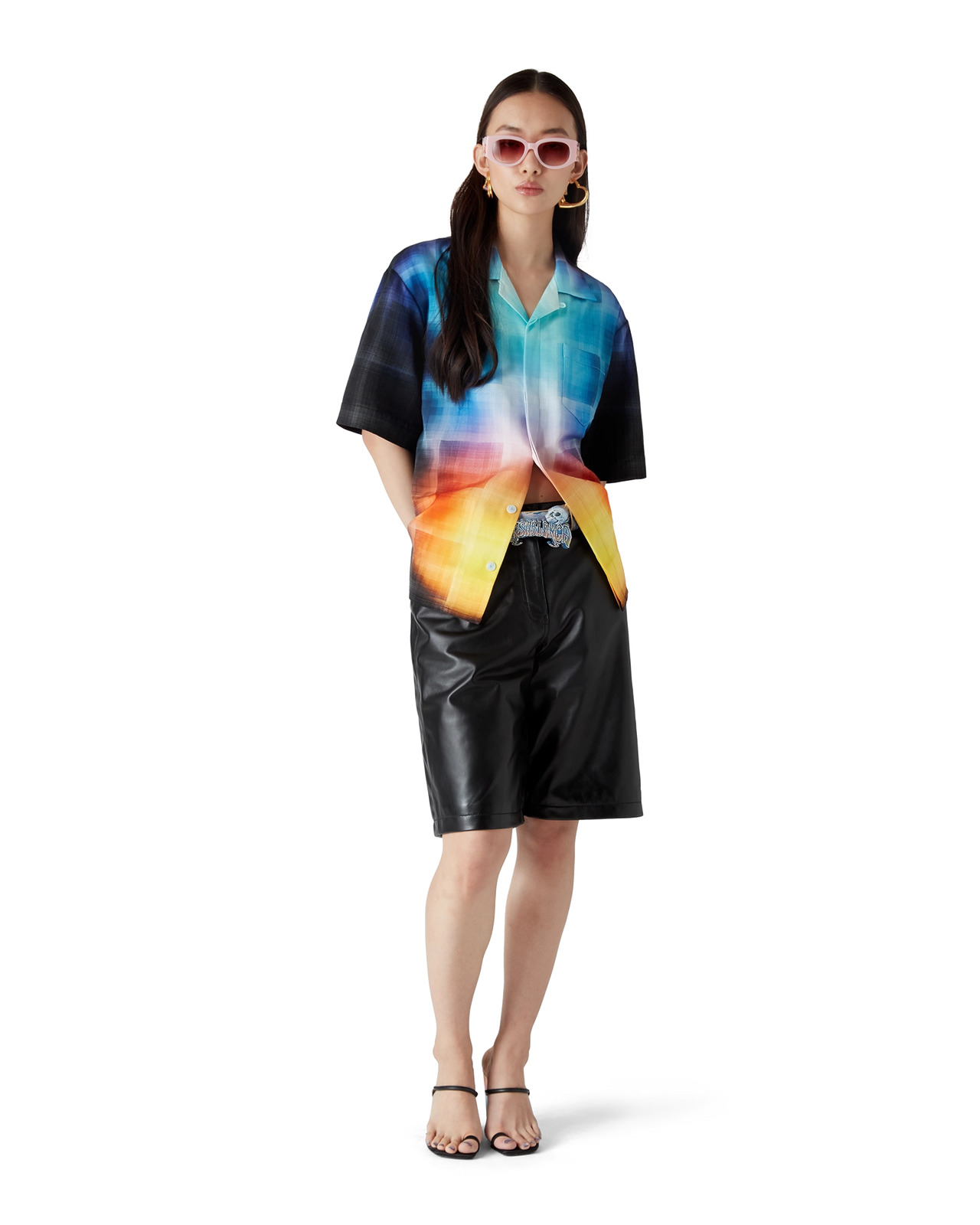 Gradient Check Shirt | Casablanca Paris - 2
