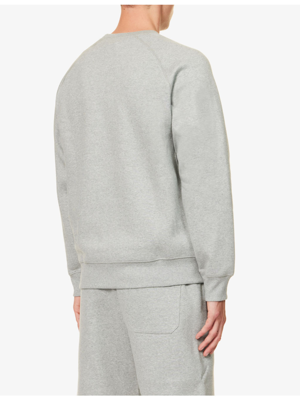 Chase brand-embroidered cotton-blend sweatshirt - 4