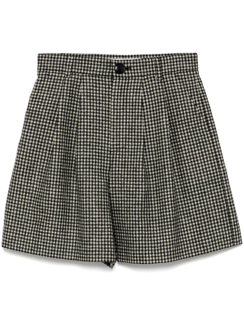 checked shorts 1