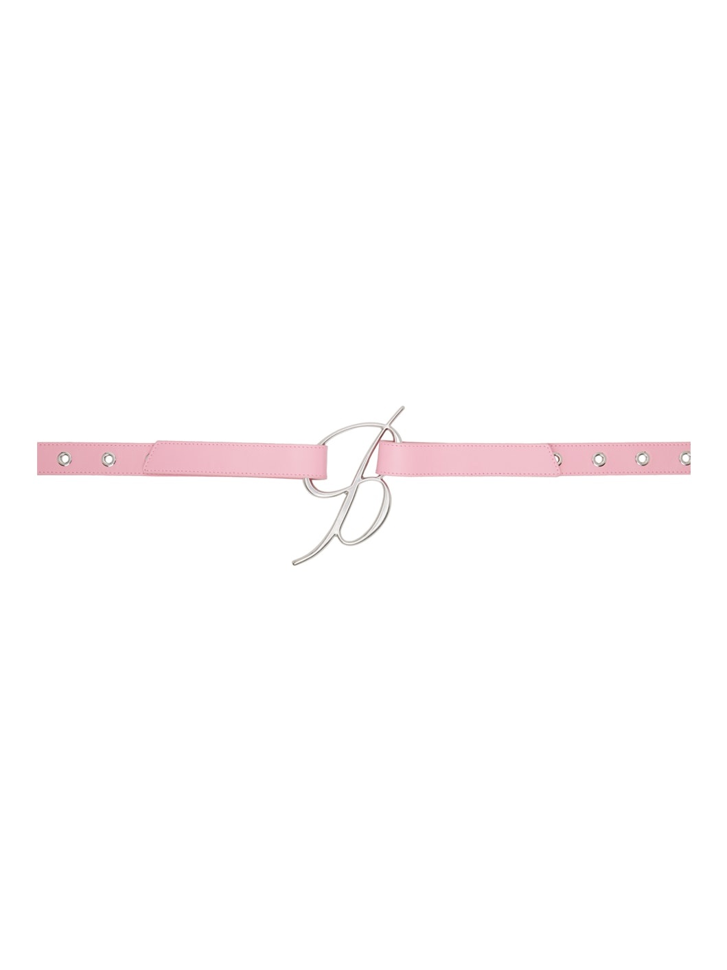 Pink Eyelet Belt - 1