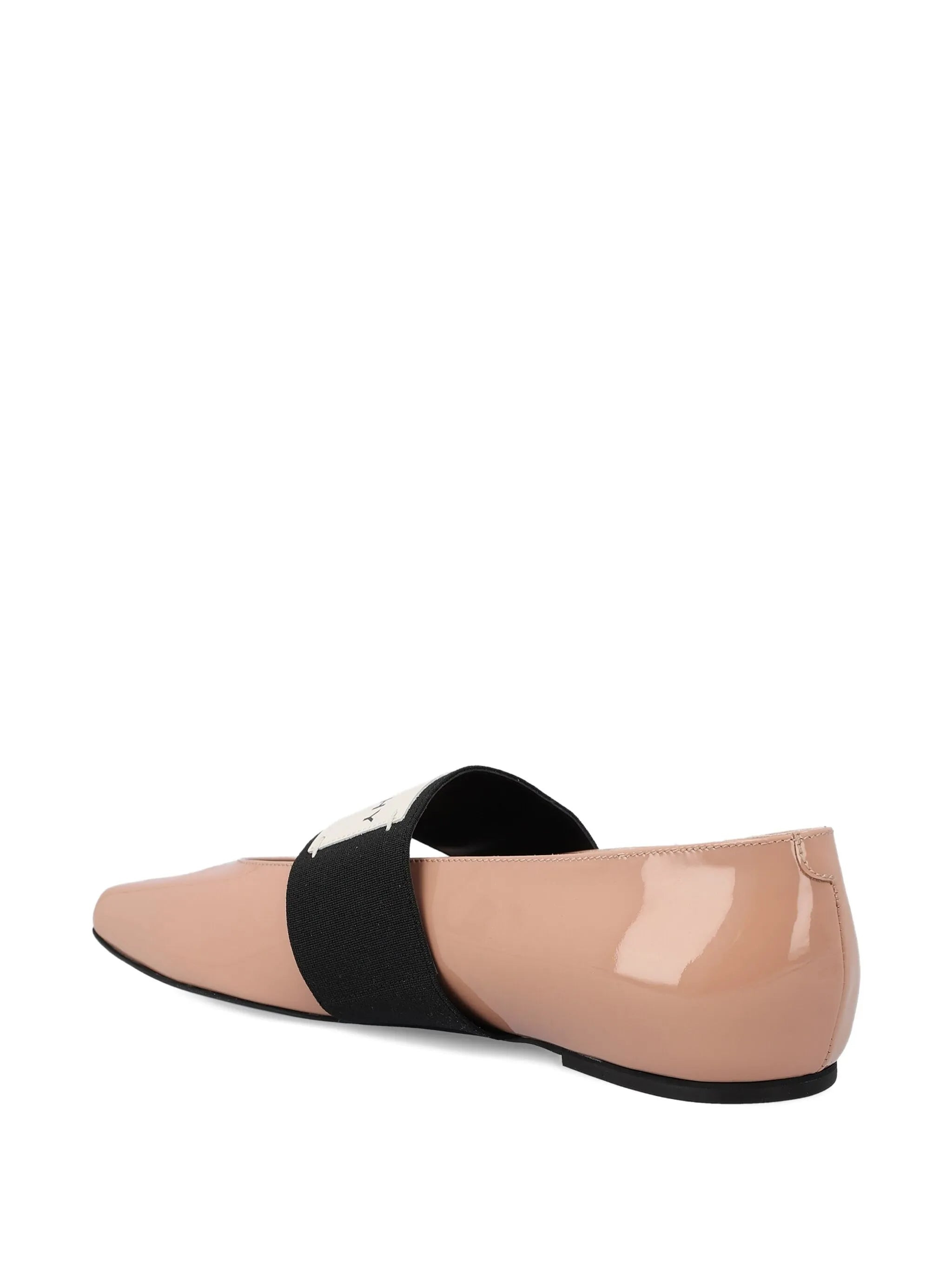 Sliced Square leather ballet flats - 3