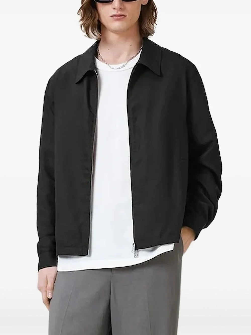 Bradner zip-front jacket - 1