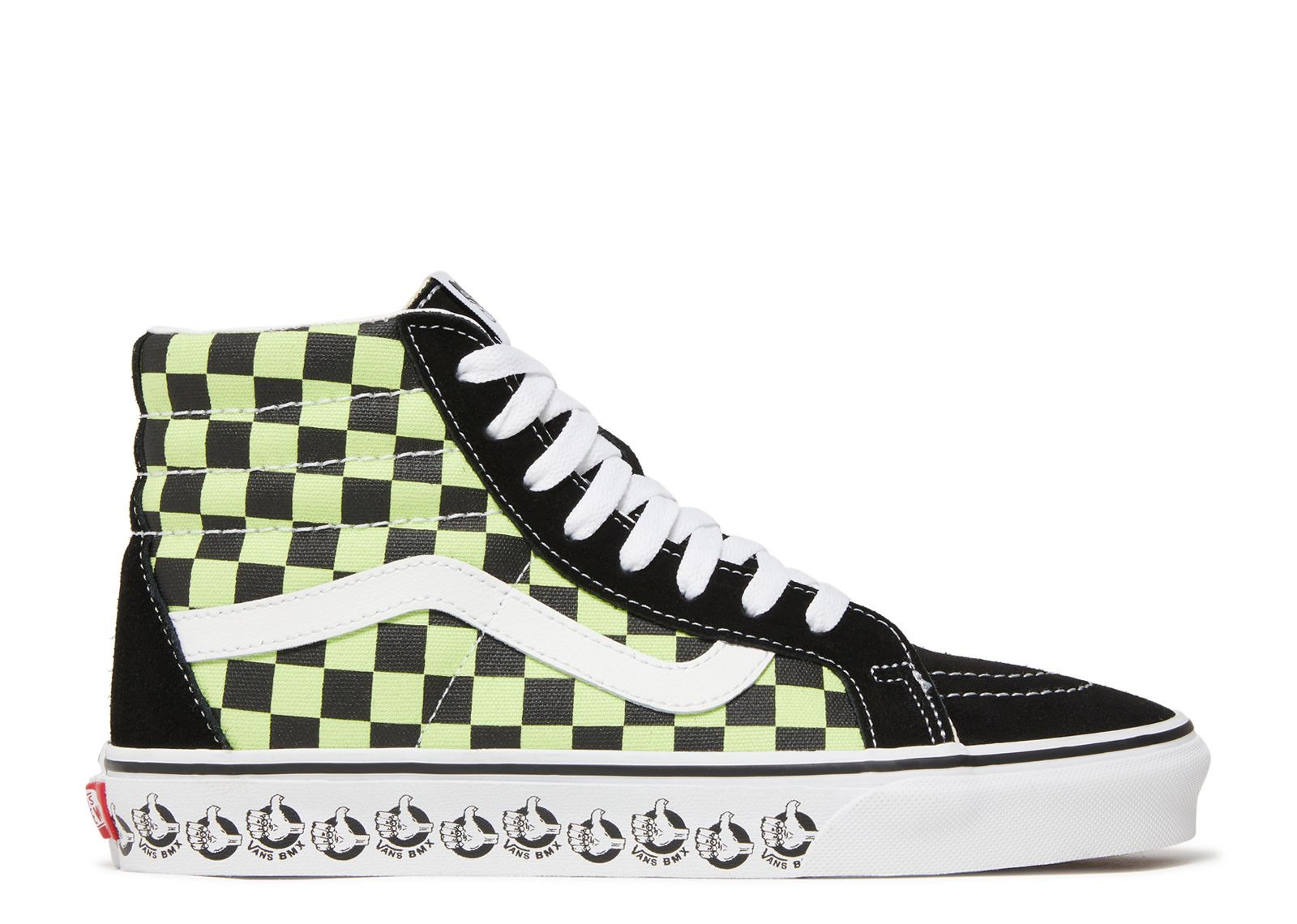 BMX SK8-HI REISSUE 'BLACK SHARP GREEN' - 1