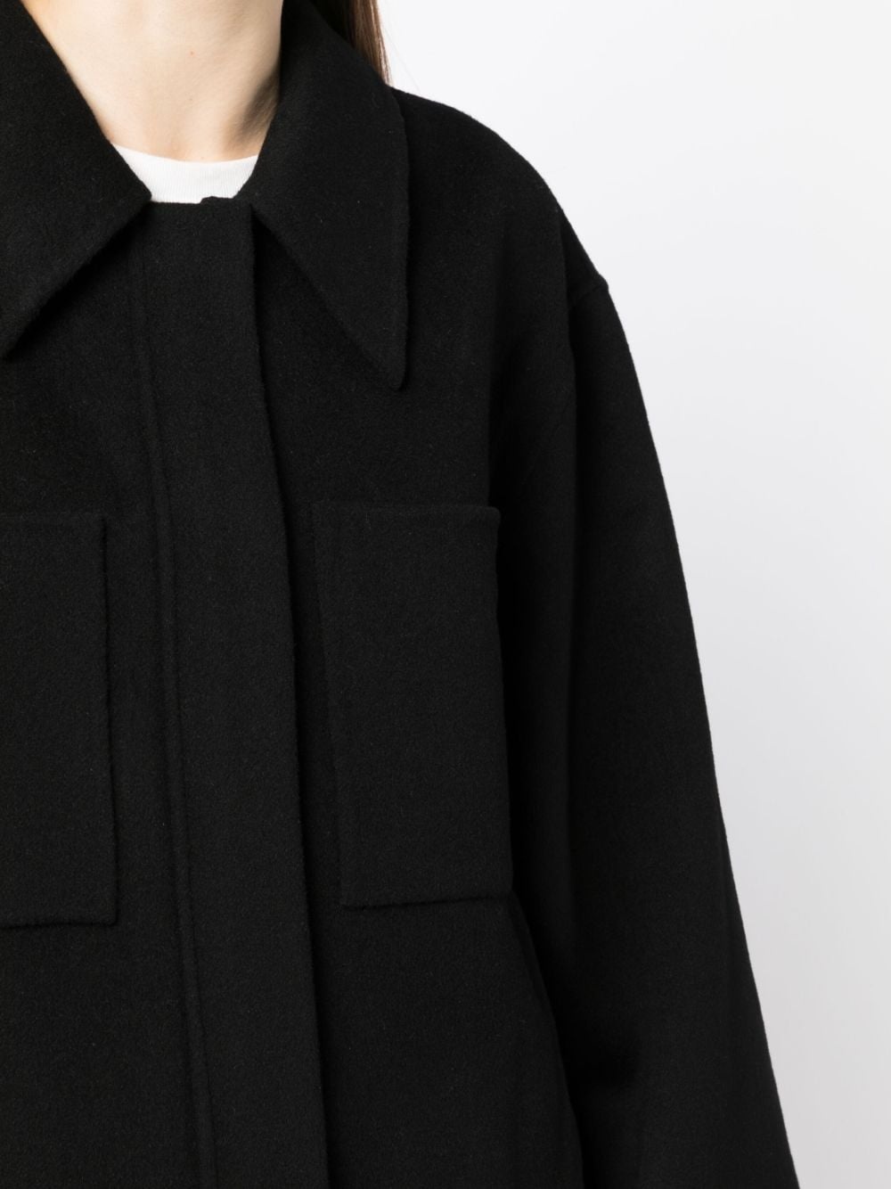 cashmere buttoned jacket - 5