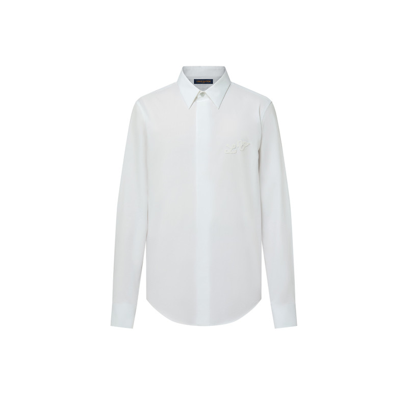 Long-Sleeved Cotton Shirt 1
