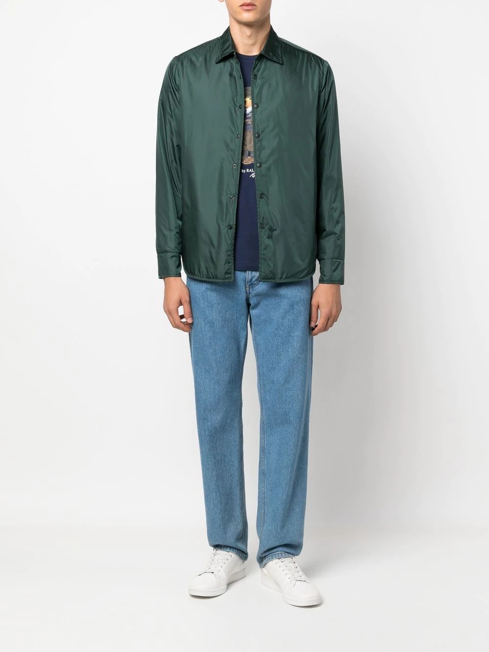Alvaro press-stud long-sleeve shirt - 3