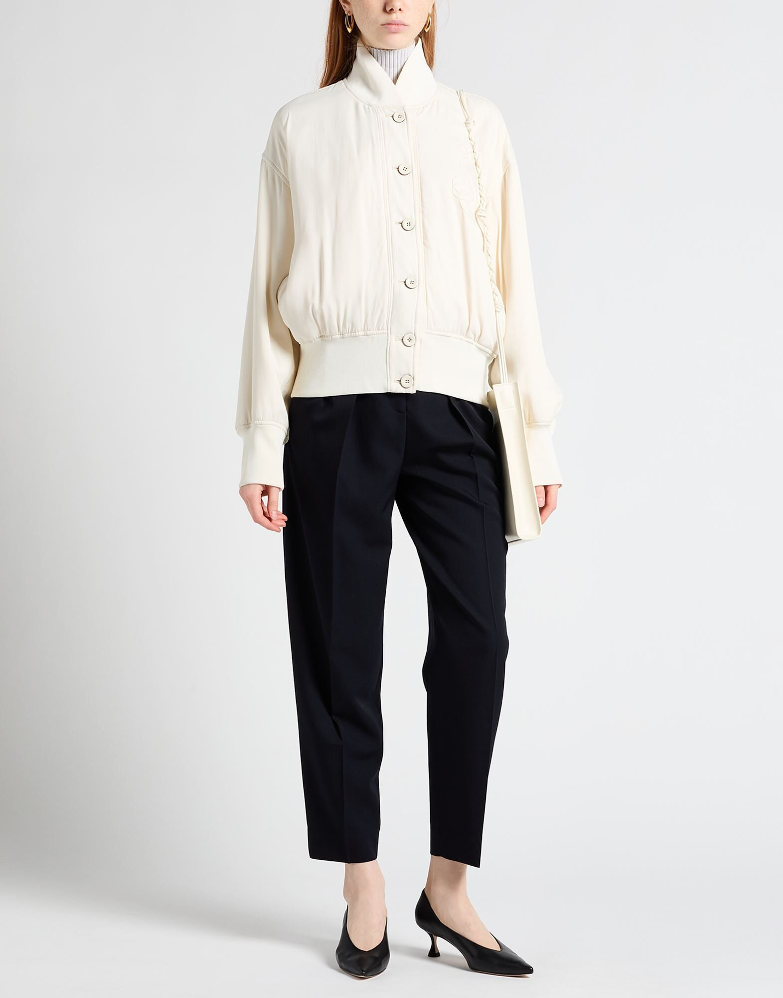 Off white Women's Bomber - 3
