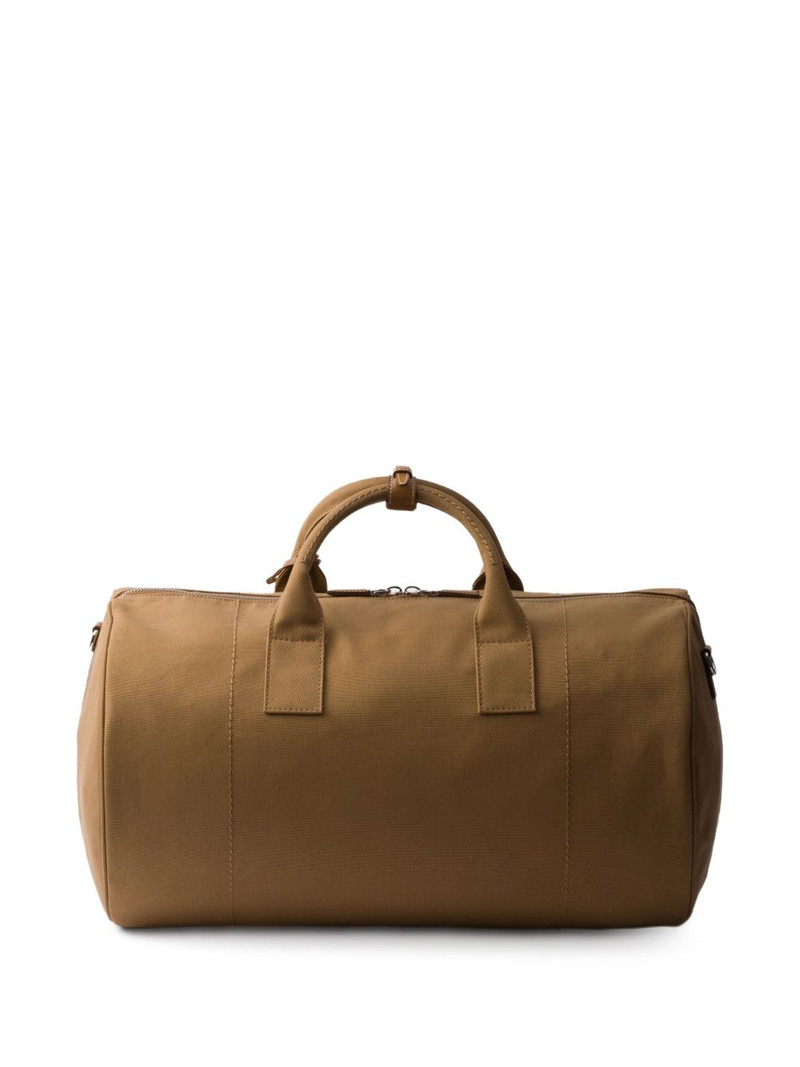 Prada logo-embossed bag outlook