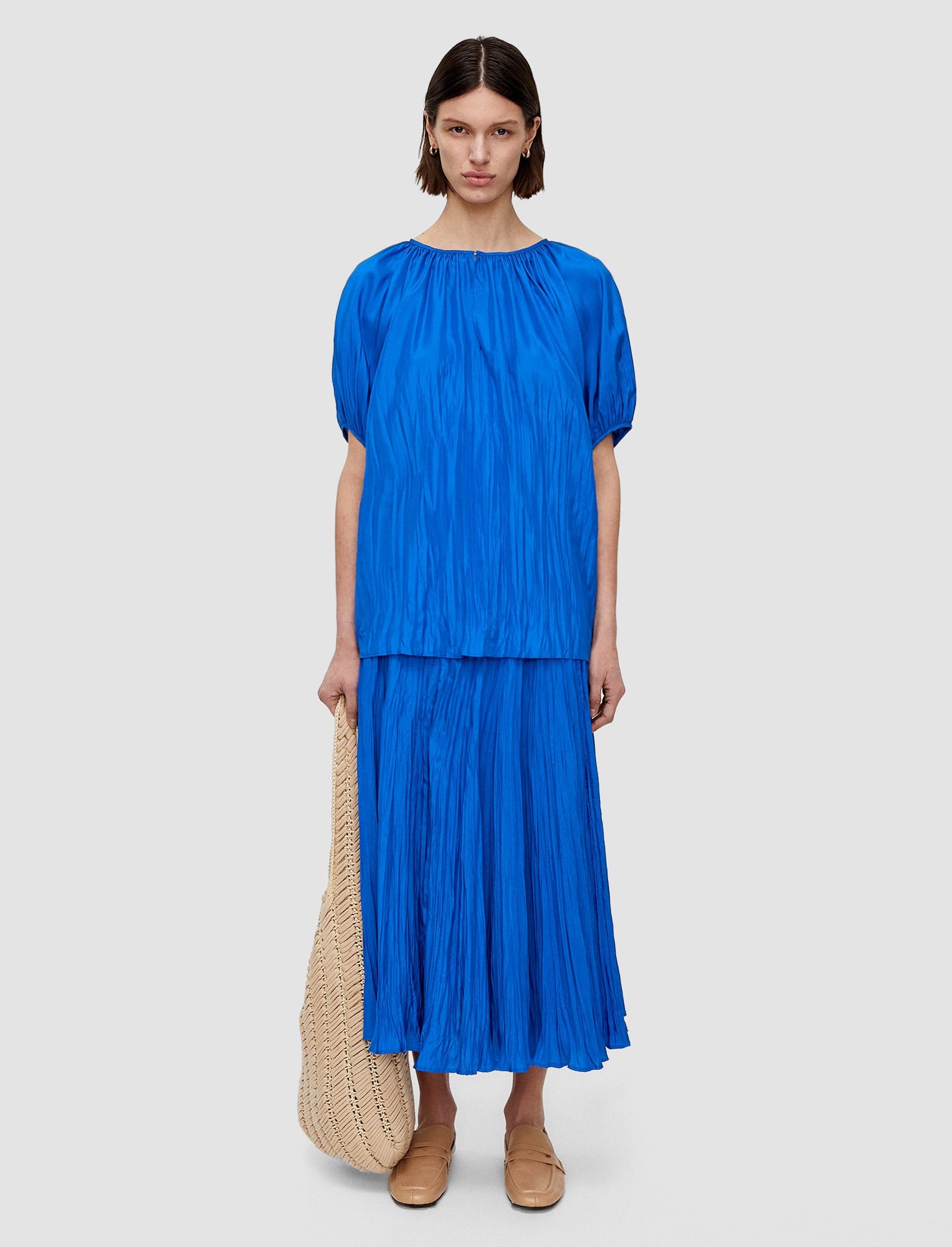 Silk Habotai Briela Blouse - 2