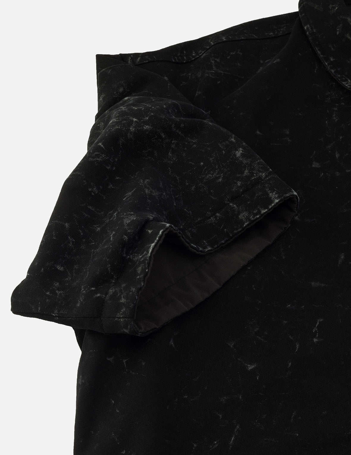 Reversible Washed Logo Embroidery and Embossing Relax Fit Jersey Shirt - 12