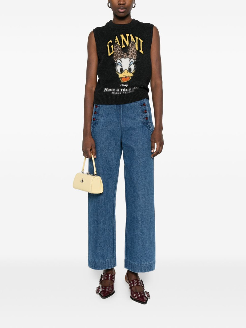GANNI x Disney crew-neck vest outlook