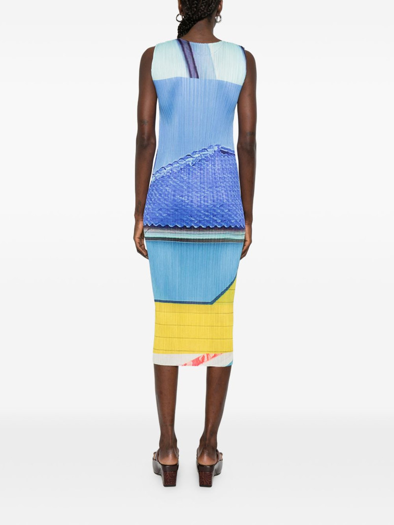 pleated midi dress 4