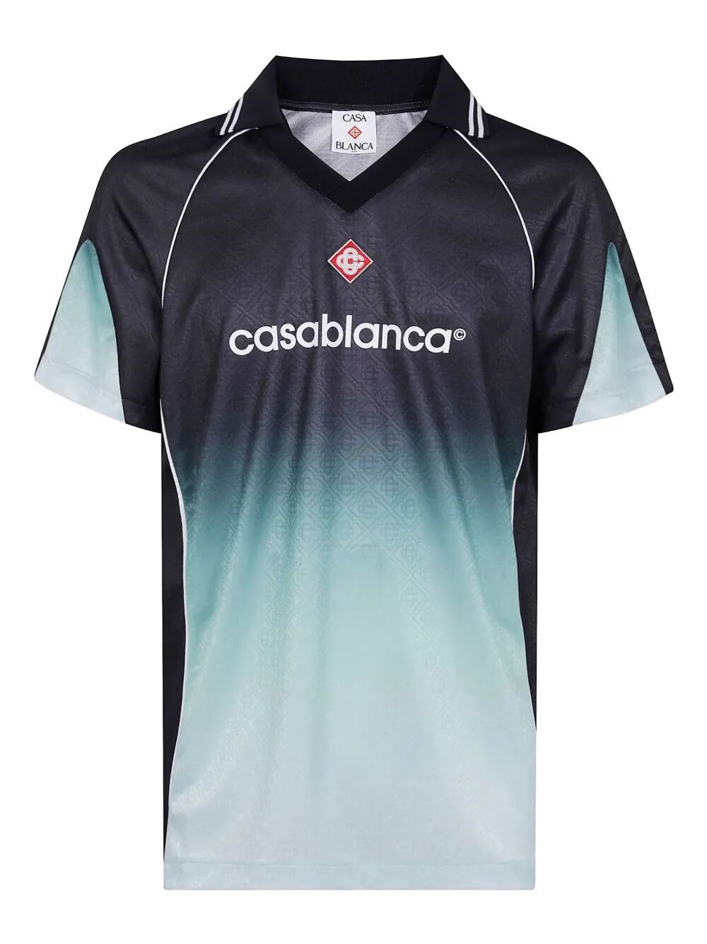 The UNISEX FOOTBALL TOP by CASABLANCA is a standout piece in the sportswear category. Crafted from h - 1