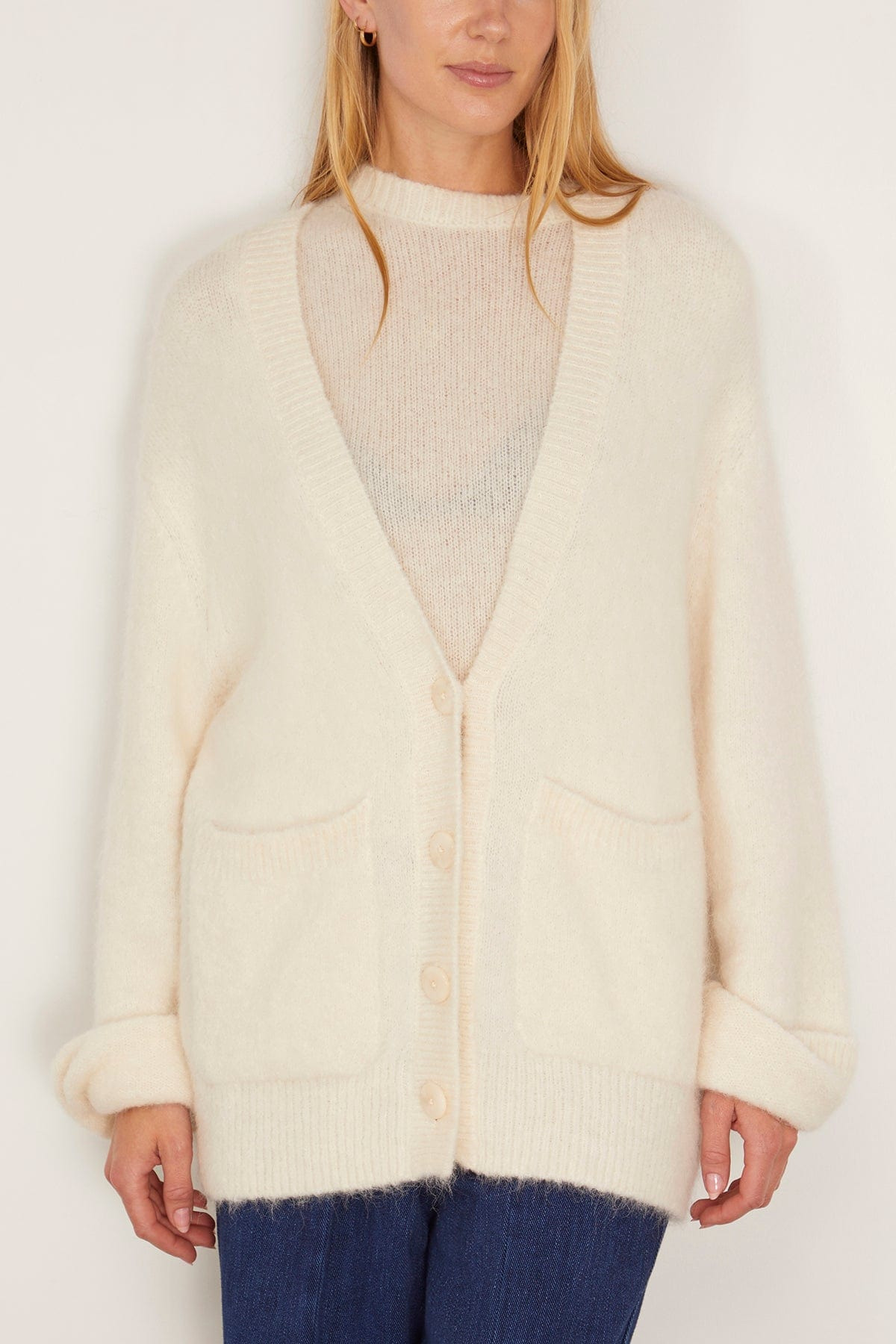 Loving Touch Cardigan in Camellia White - 3