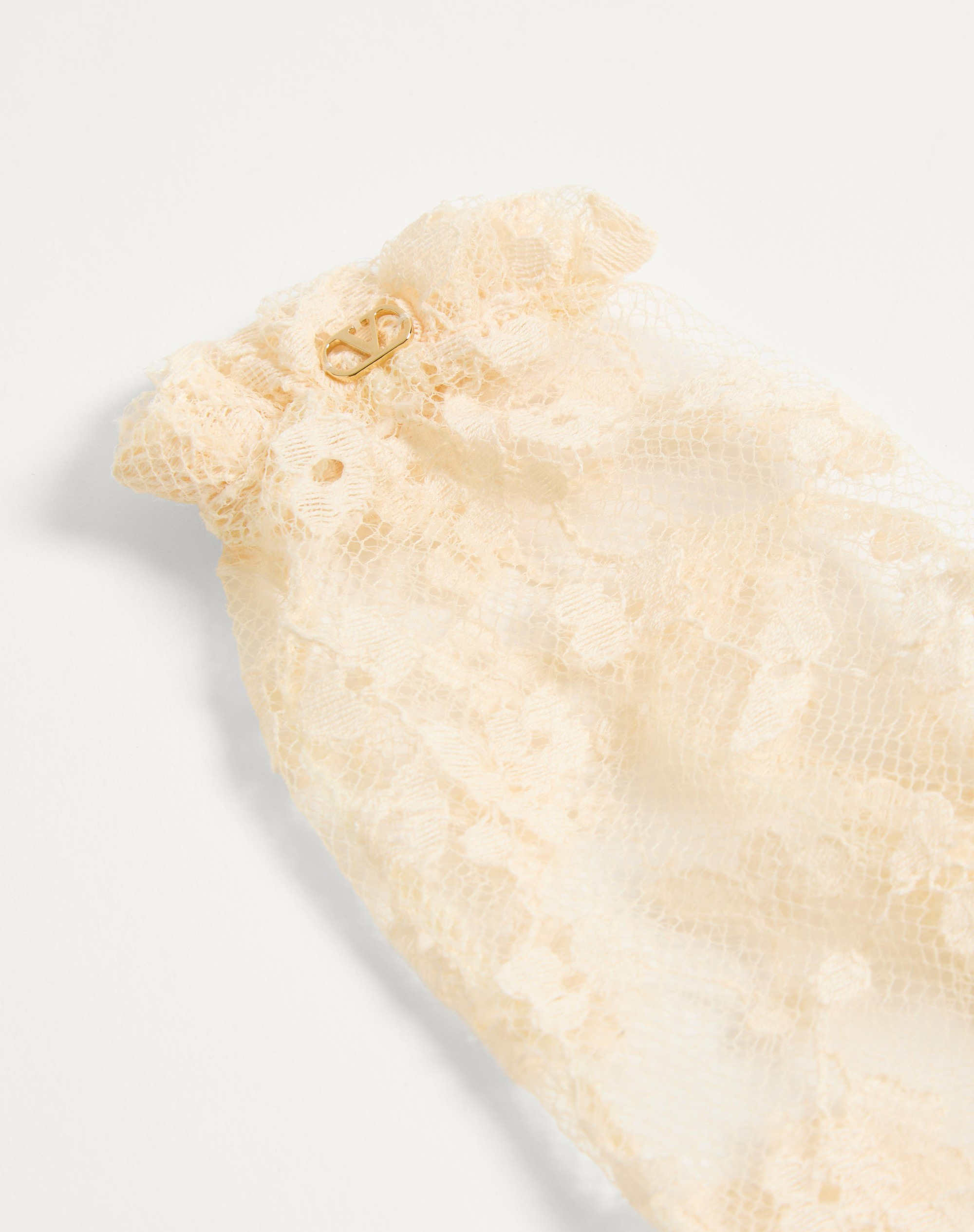 VLOGO SIGNATURE LACE GLOVES - 3