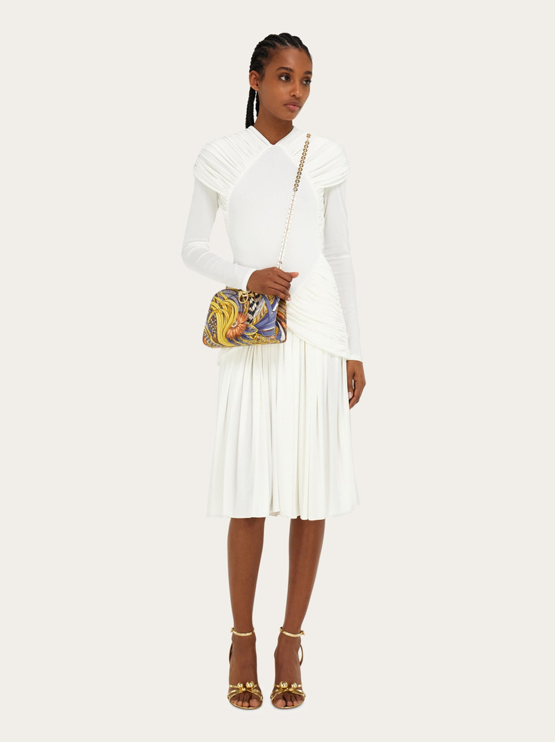 FERRAGAMO Diana clutch outlook