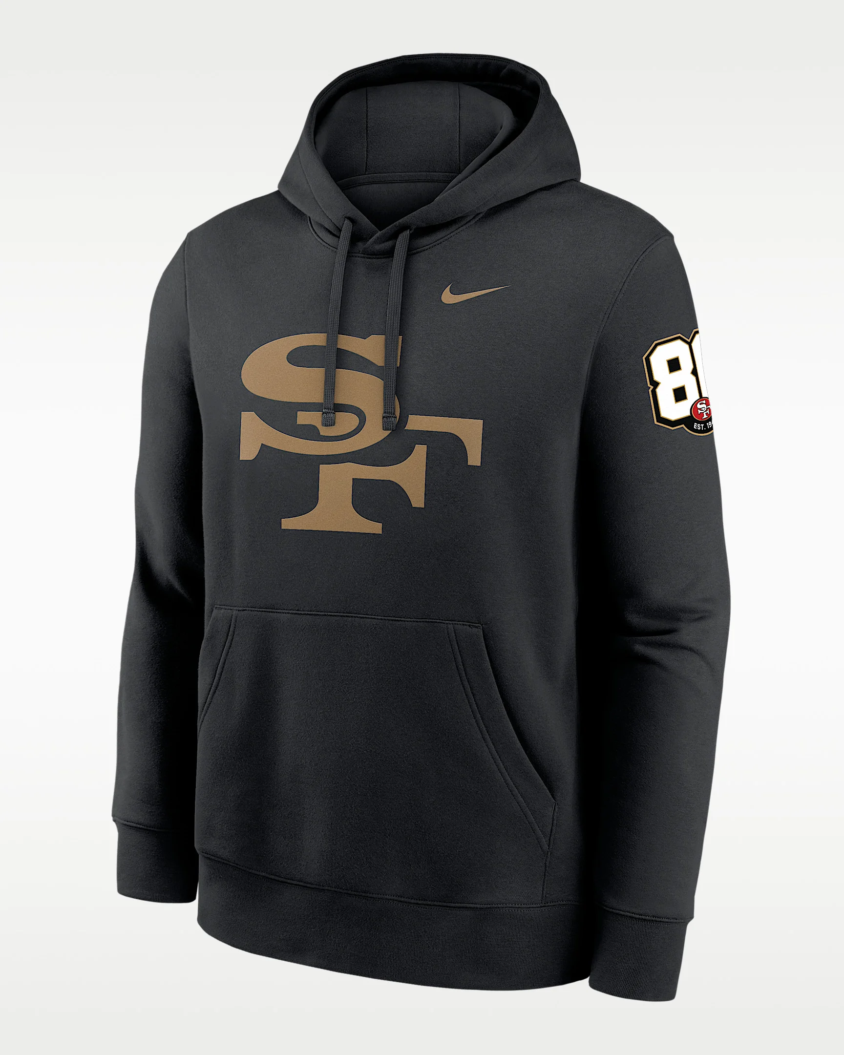 San Francisco 49ers 80th Anniversary Third Down Stop Club Men's Nike NFL Pullover Hoodie - 1