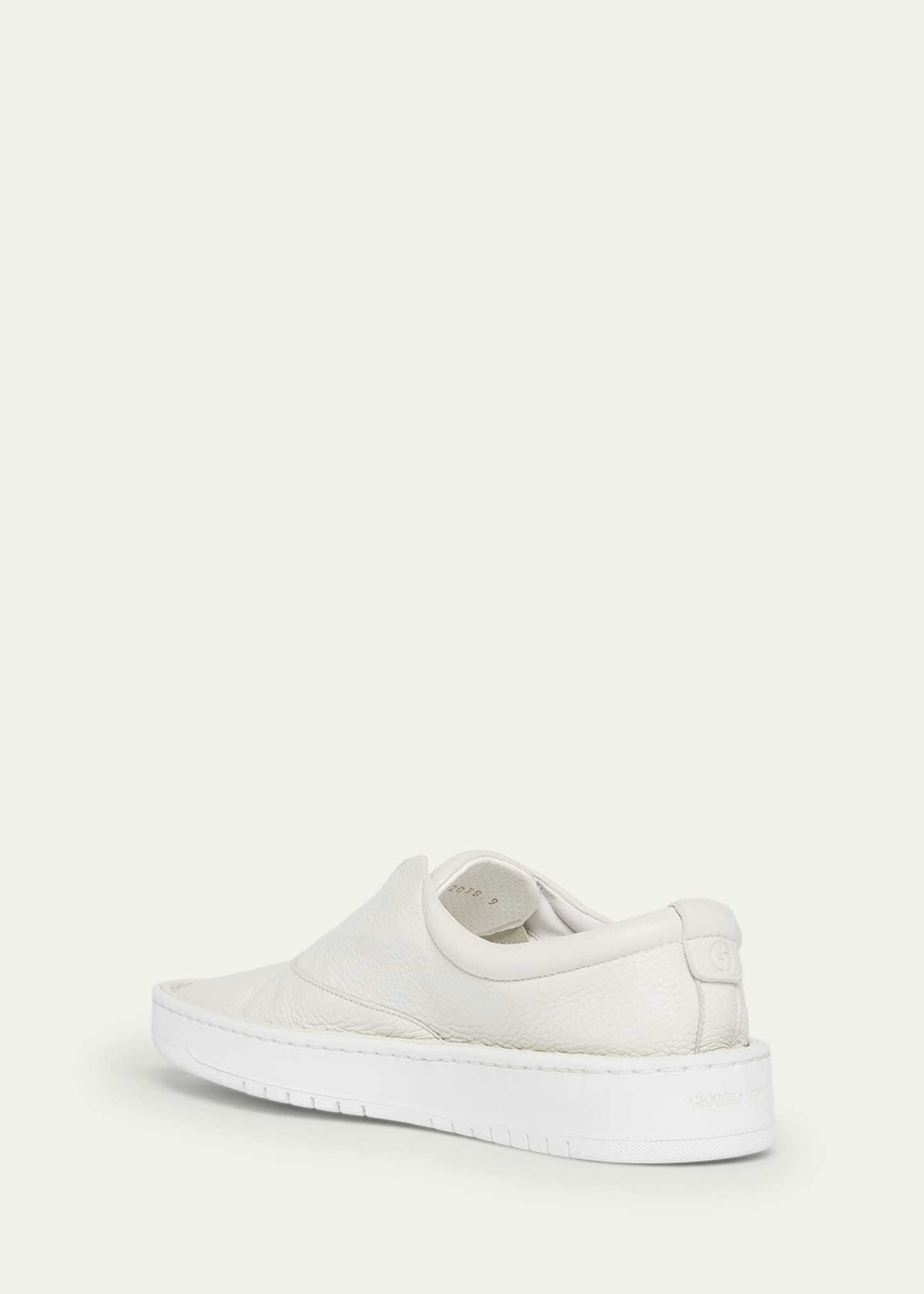 Men's Deerskin Slip-On Sneakers - 4