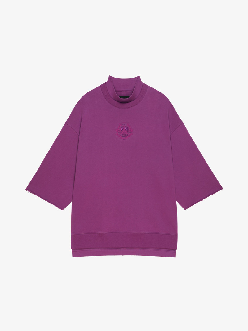 HIGH NECK LAYERED SWEATSHIRT 1