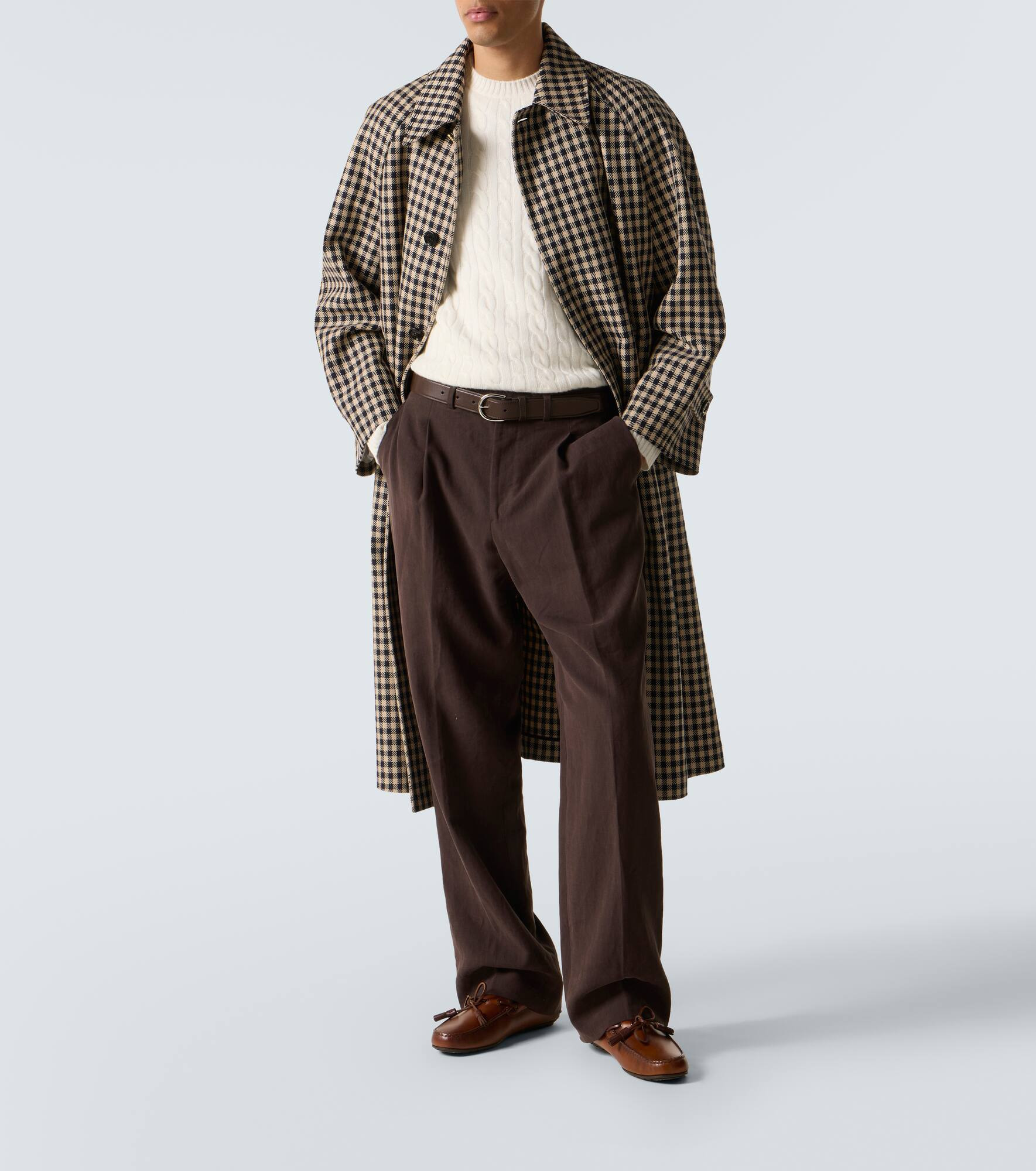 Duke Street cable-knit cashmere sweater - 2