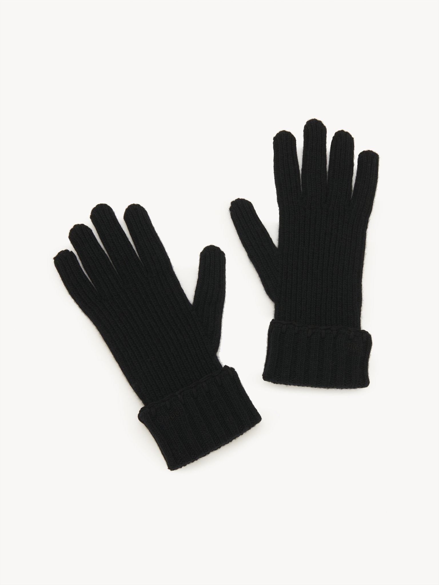 GLOVES IN SUPERFINE WOOL & CASHMERE - 1