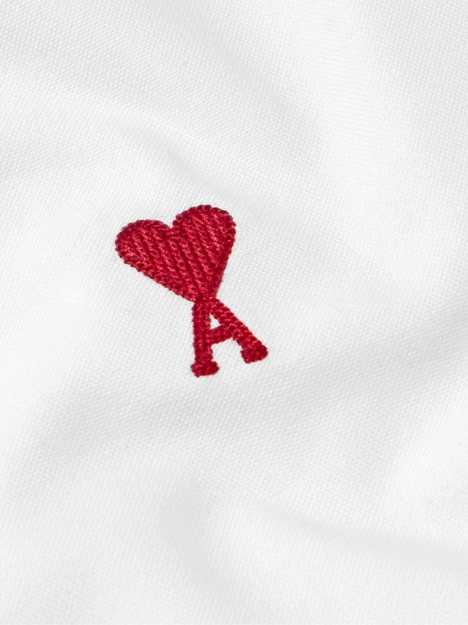 Button-Down Collar Logo-Embroidered Cotton Oxford Shirt - 4