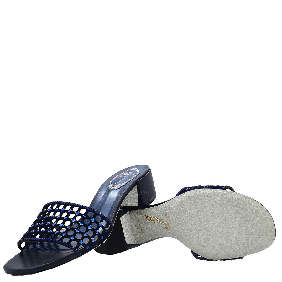 Rene Caovilla Jeweled Slider Sandals - 2