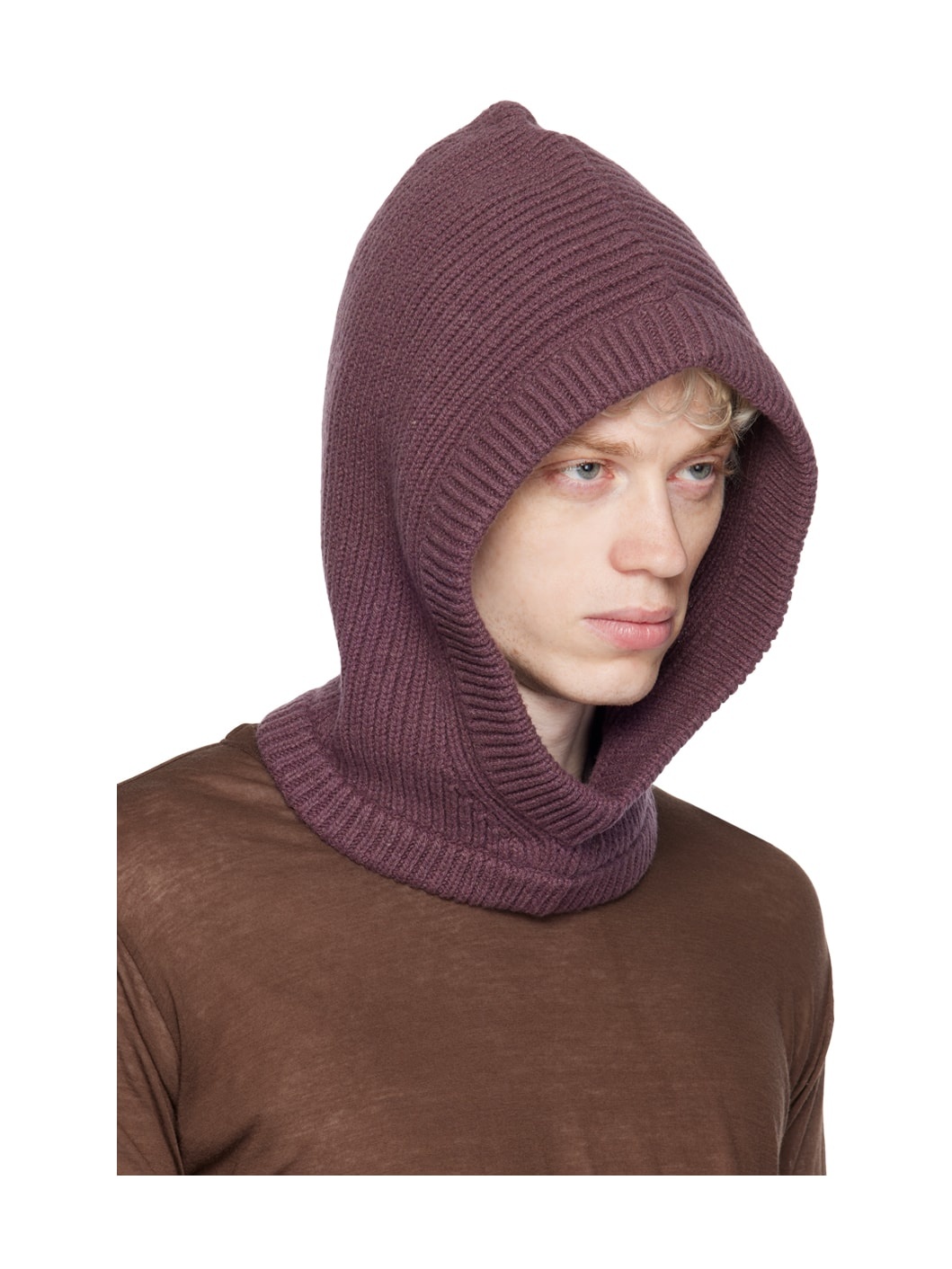 Purple Hood Beanie - 2