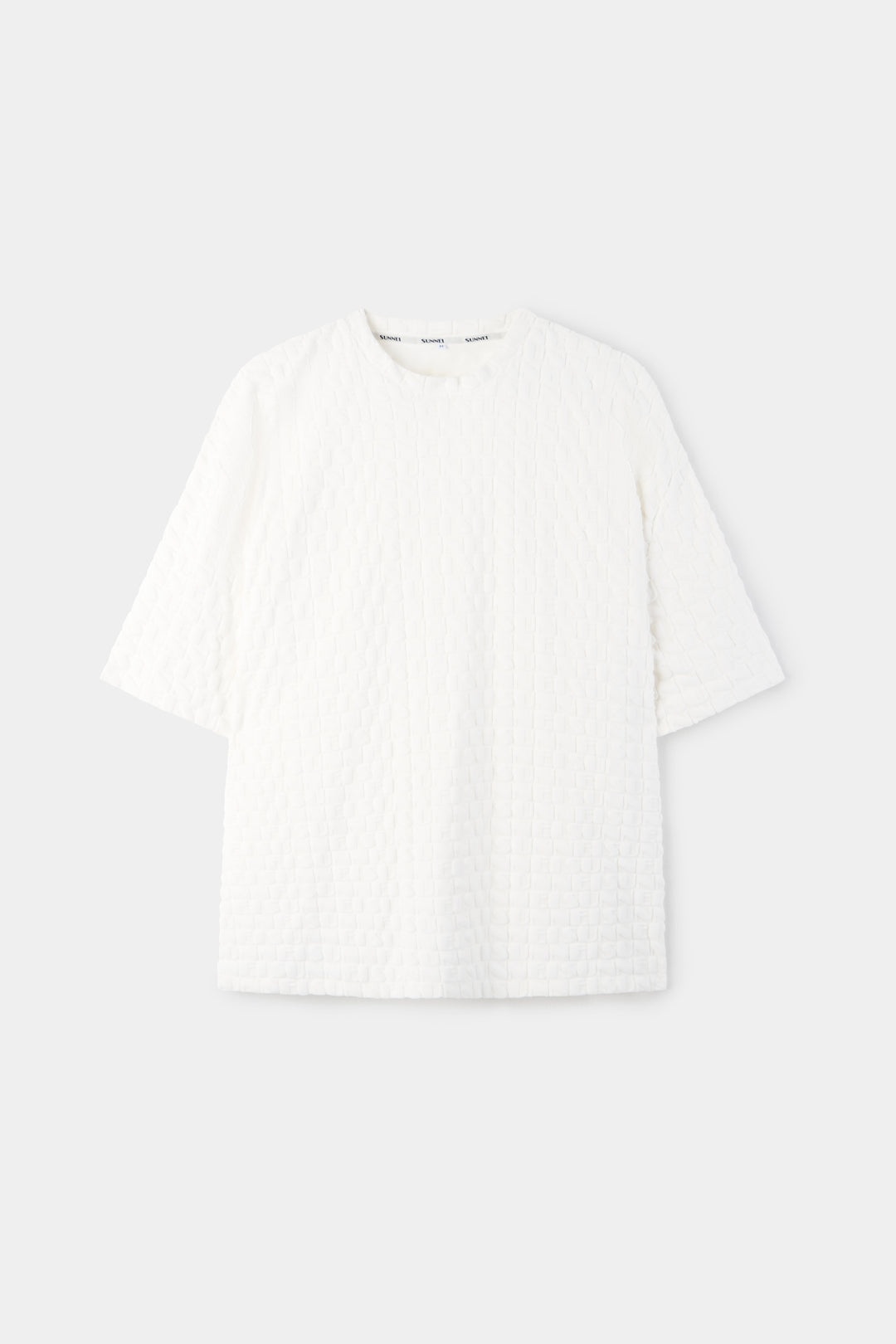ALLOVER LOGO T-SHIRT / white - 2