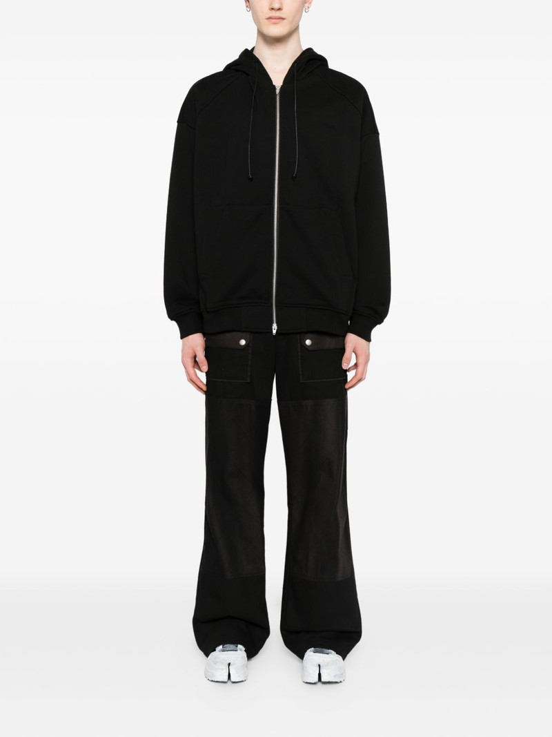 JUUN.J x Brandlised zip-up hoodie outlook