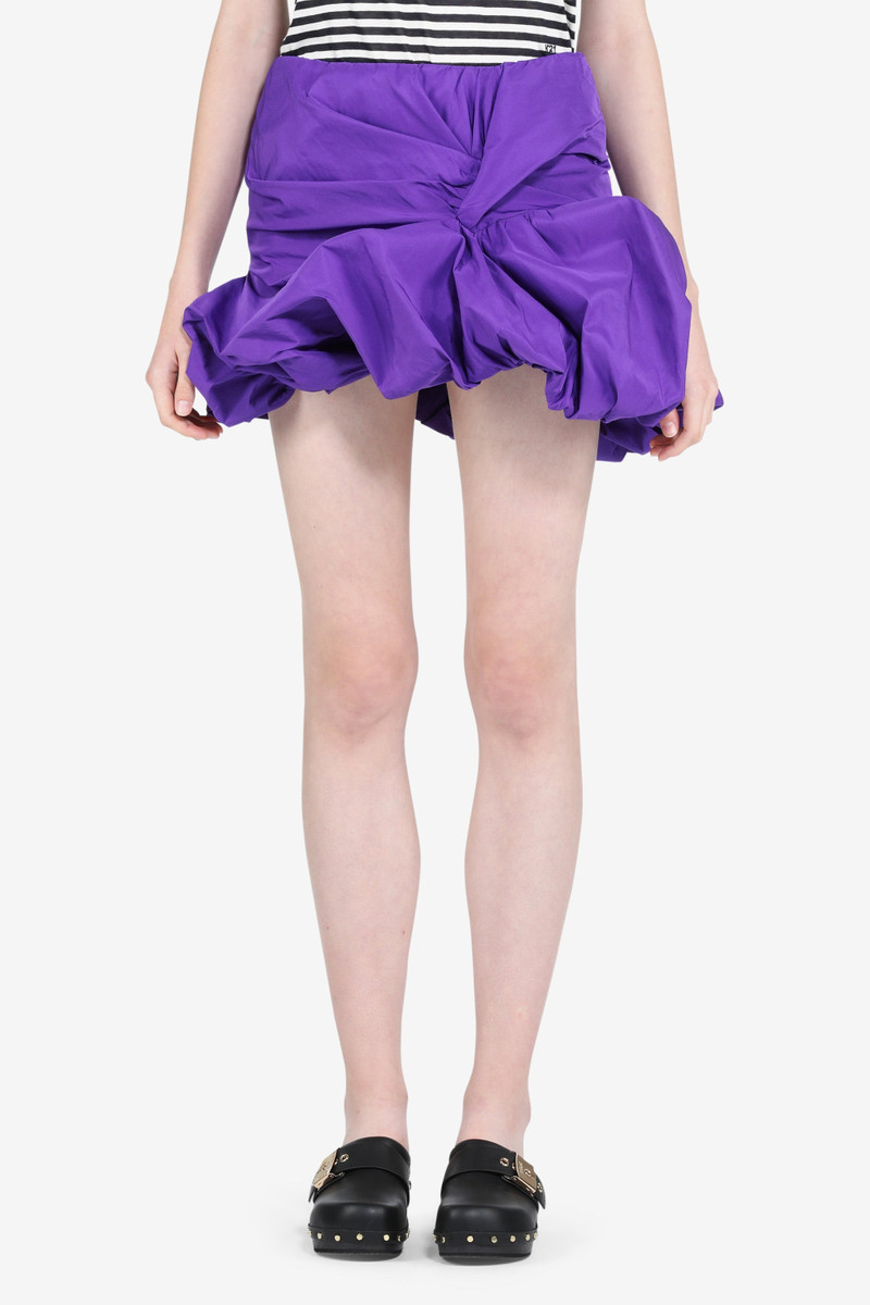 RUCHED MINI SKIRT 1