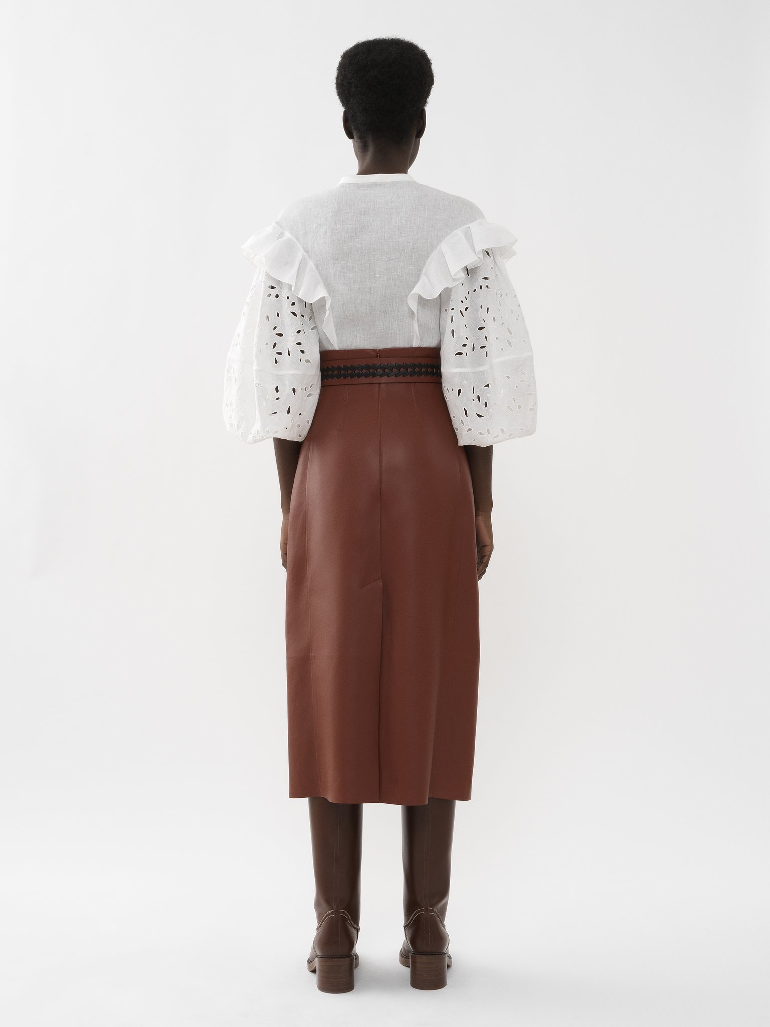RUFFLED BLOUSE - 5