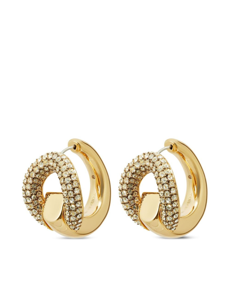 crystal-embellished hoop earrings 3